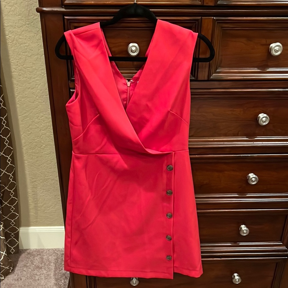 LOFT - Red Sleeveless Dress